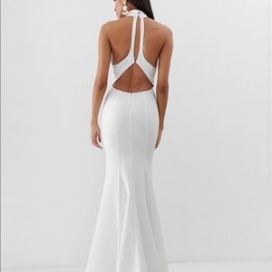 Jarlo London High Neck Wedding/Evening Gown